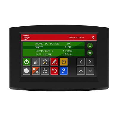 NXD410TS Touchscreen Interface